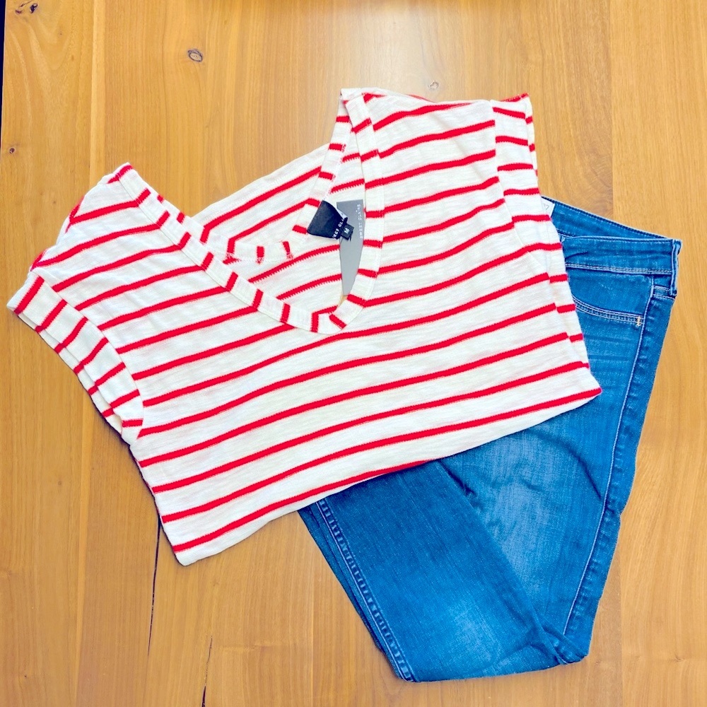 Sweet Claire Striped Tunic